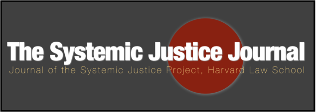 Systemic Justice Journal Logo